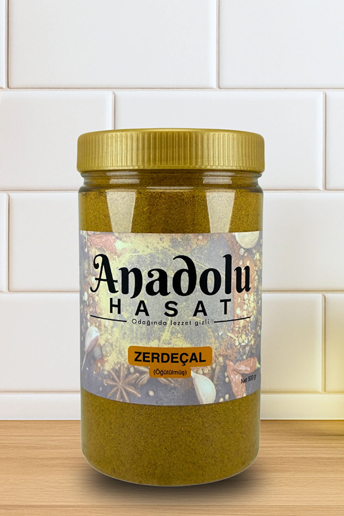 Zerdeçal (Öğütülmüş) Net:500Gr