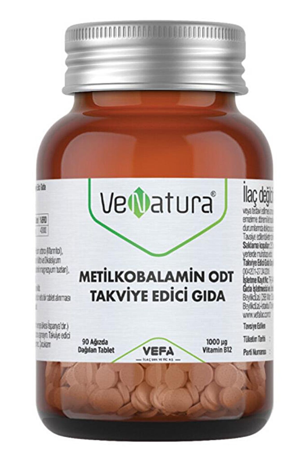 Venatura Vitamin B12 Metilkobalamin ODT 90 Tablet