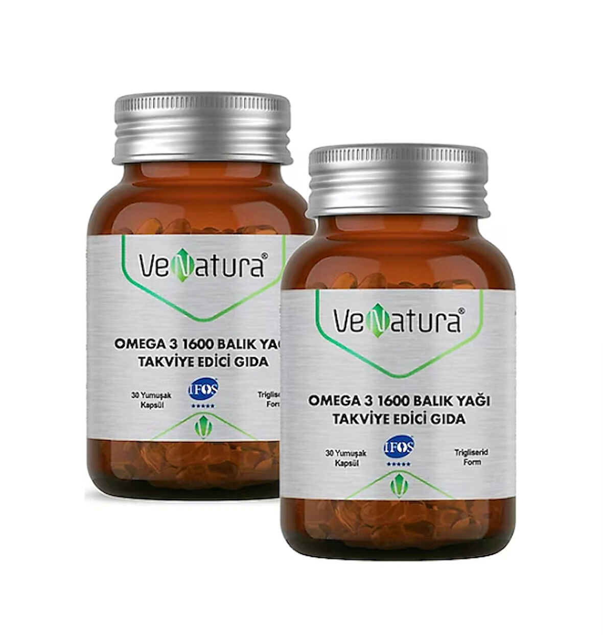 Venatura Omega-3 1600 mg 30 Kapsül 2'li