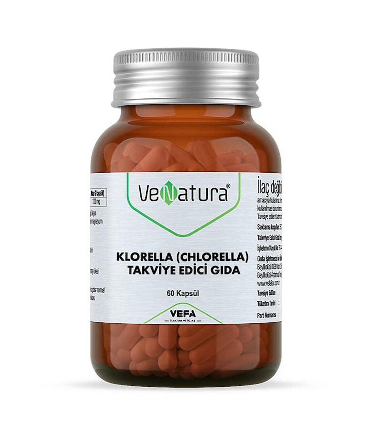 Venatura Klorella 60 Kapsül