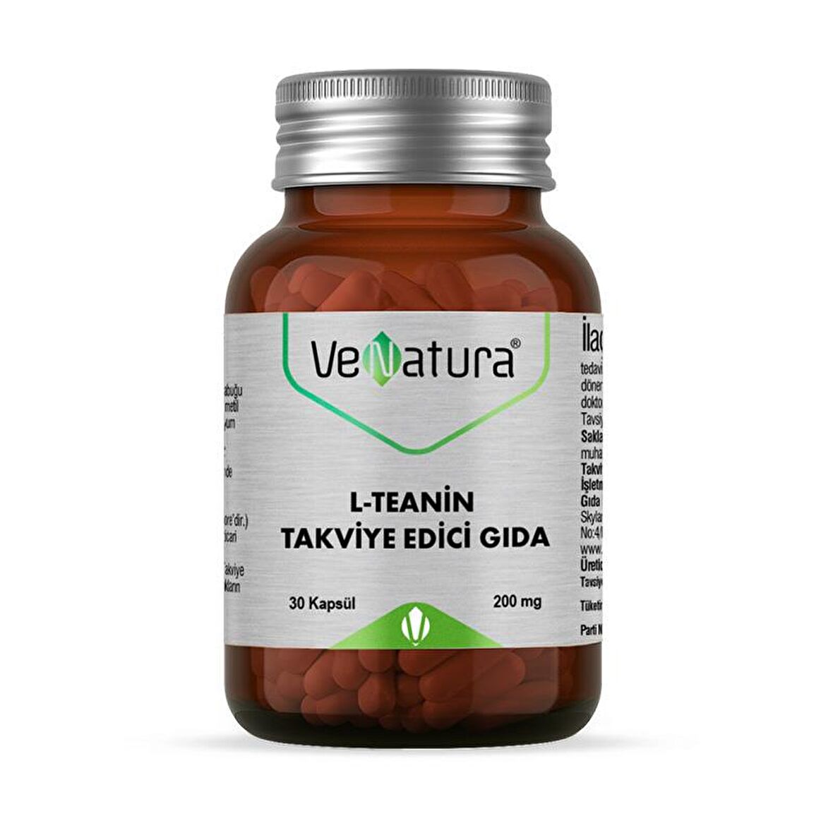 VeNatura L-Teanin 200 mg 30 Kapsül