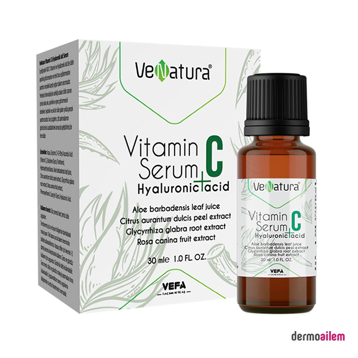 Venatura Vitamin C Serum + Hyaluronic Acid 30 ml