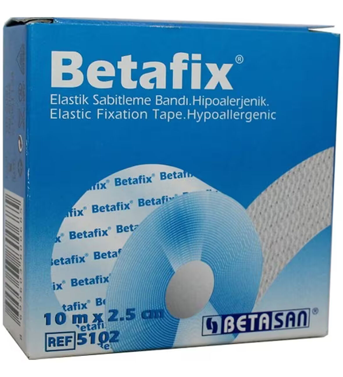 Betafix Flaster 10 m x 2,5 cm