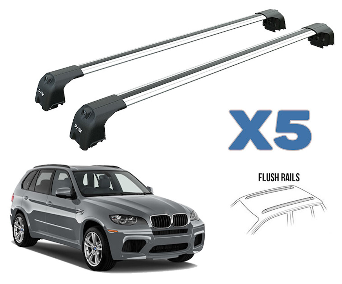 Bmw X5 E70 Portbagaj Taşıyıcı Ara Atkısı 2007-2014 Paw Pro 2 Gri