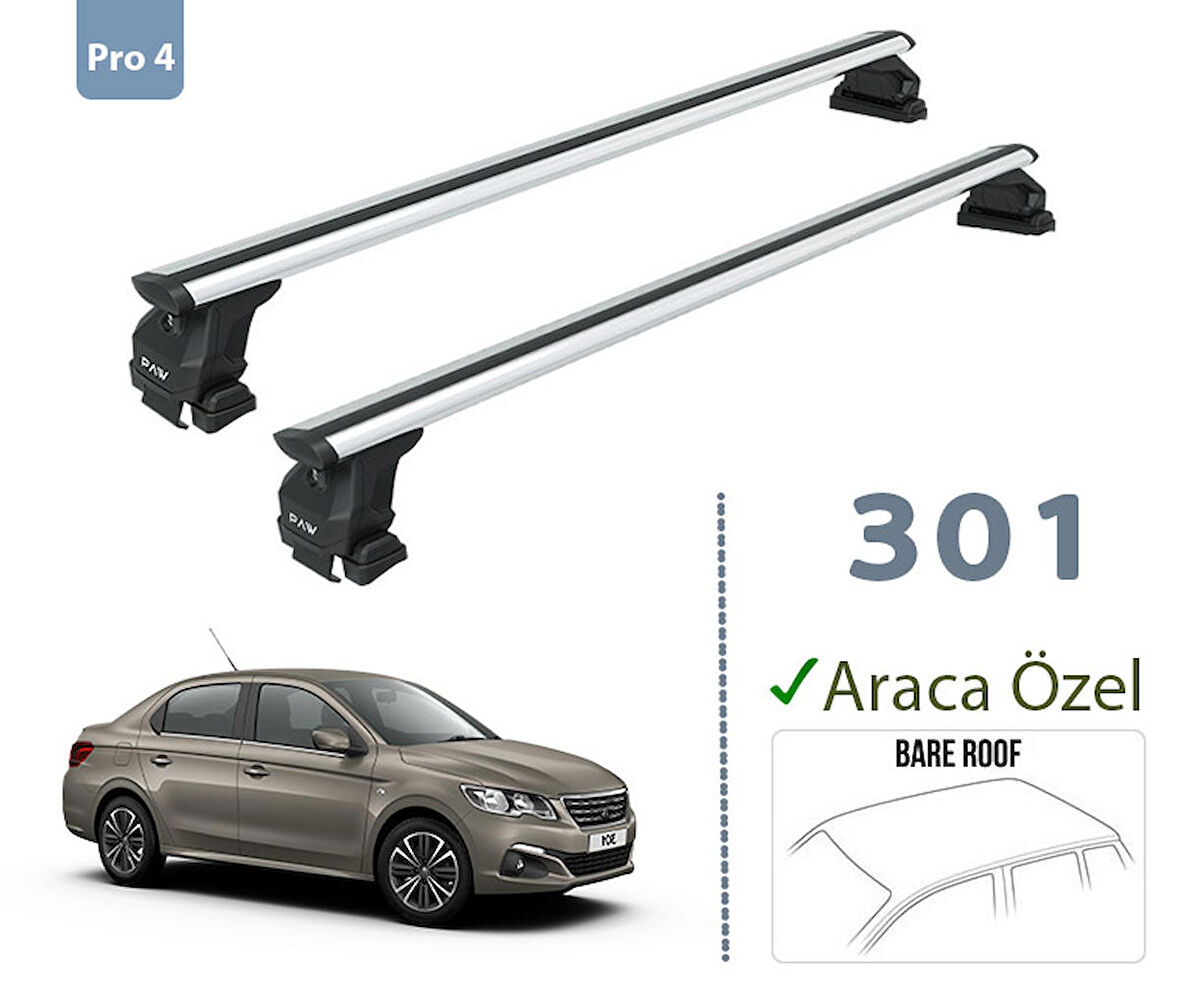 Peugeot 301 Ara Atkısı Gri Set 2012- Pro 4
