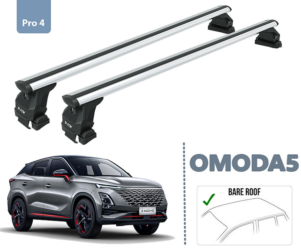 Cherry Omoda5 Pro Ara Atkısı Tavan Taşıyıcı 2023- Gri