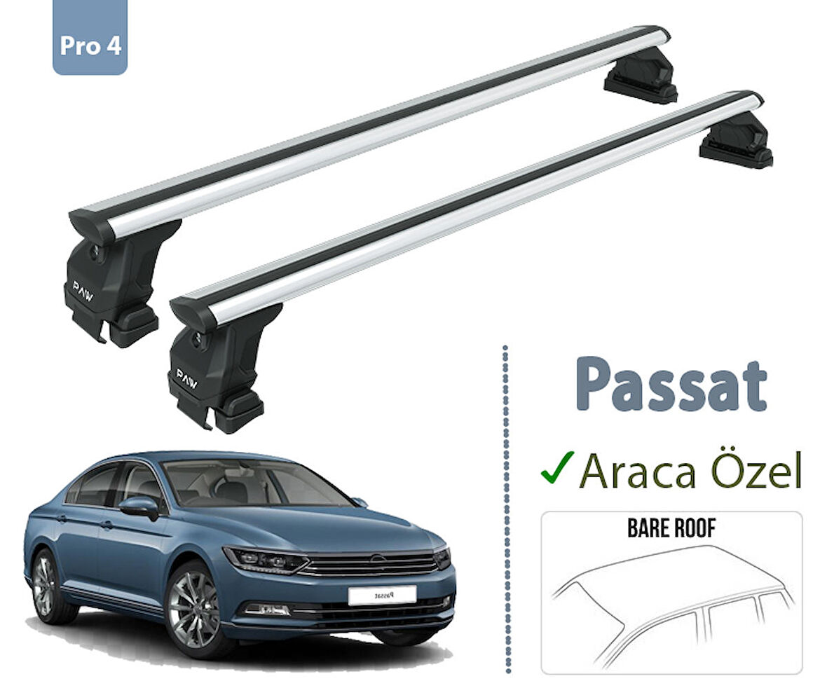 Volkswagen Passat B8 Ara Atkisi Tavan Sistemleri 2015- Gri Renk