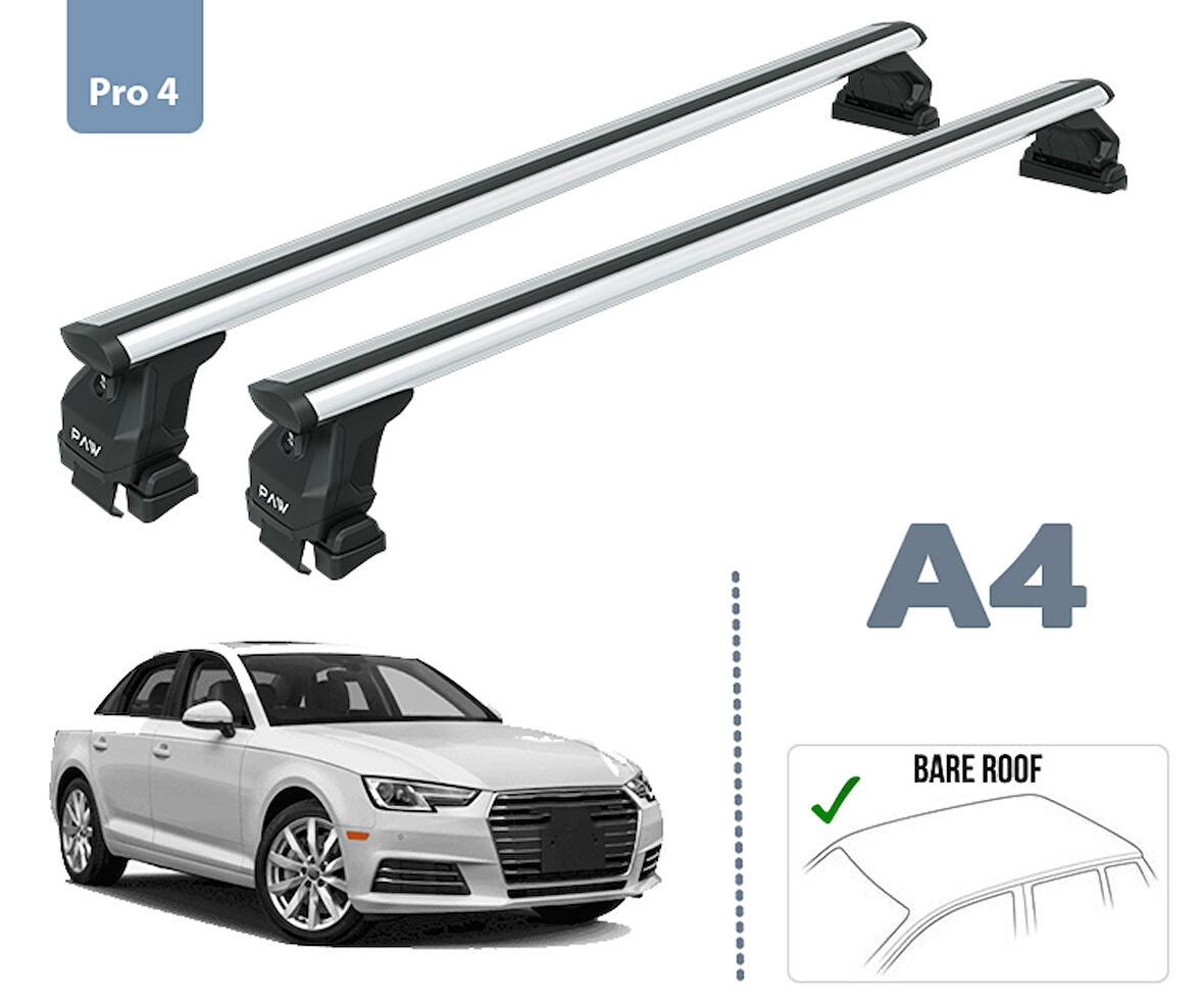 Audi A4 Sedan B9 Ara Atkisi Tavan Sistemleri 2019- Gri Renk