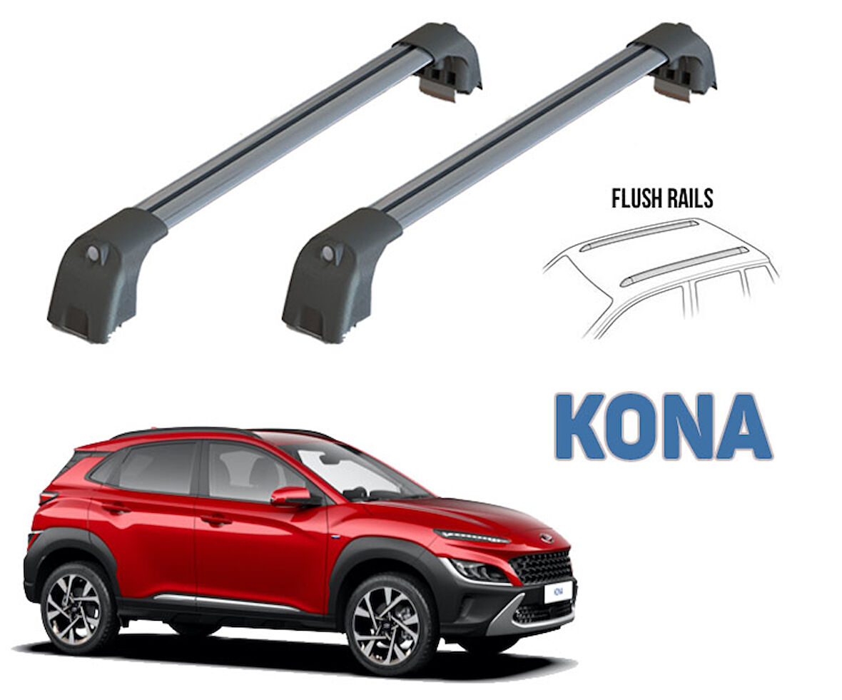 Hyundai Kona Ara Atkısı Pro 2 2017-- Siyah
