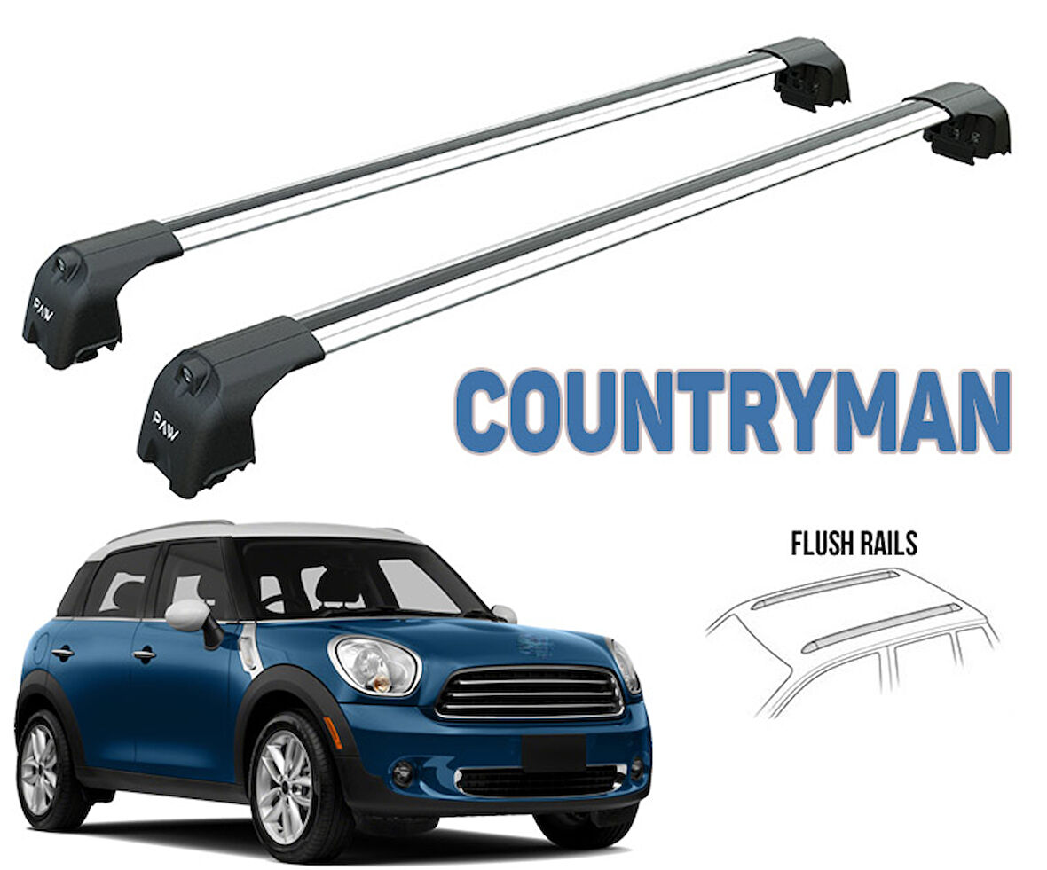MINI Countryman (R60) Suv 10-16 Gri Set Ara Atkısı Pro 2 Çadır Taşıyıcı