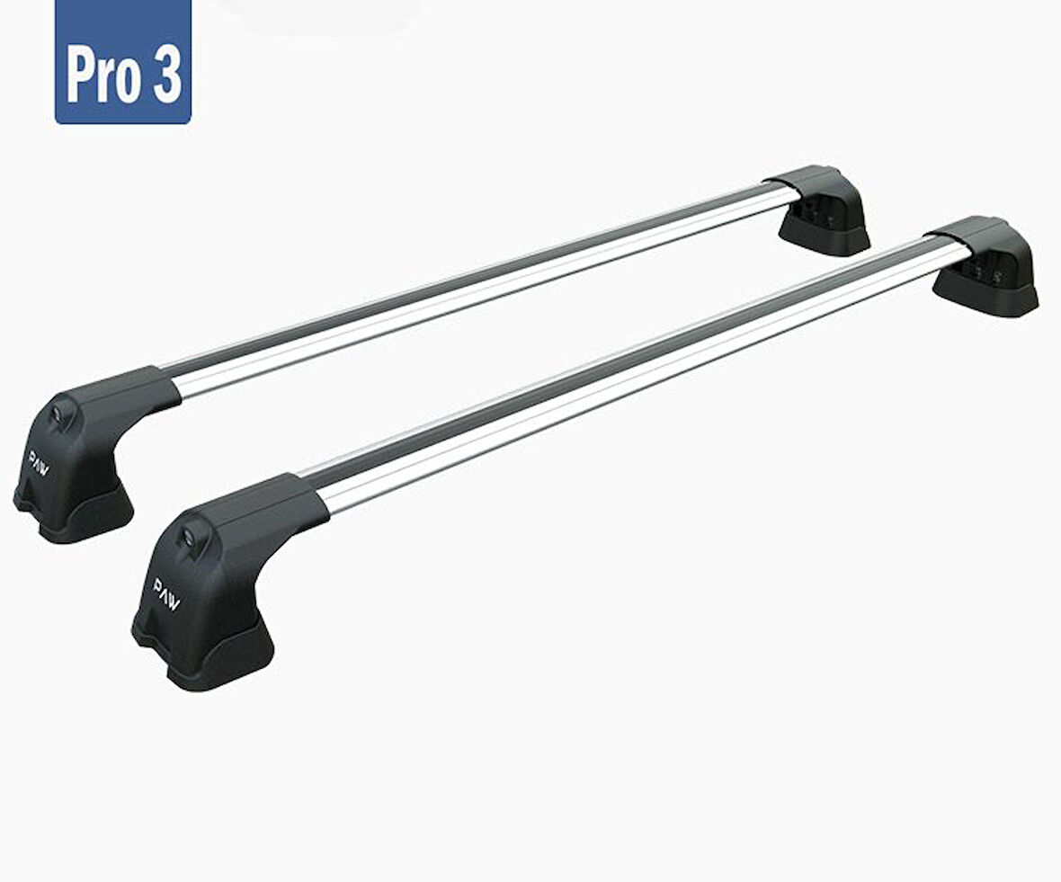 Nıssan X-Trail (T32) 2014-2021 Ara Atkısı Paw Pro 3 Çadır Taşıma Sistemleri Gri