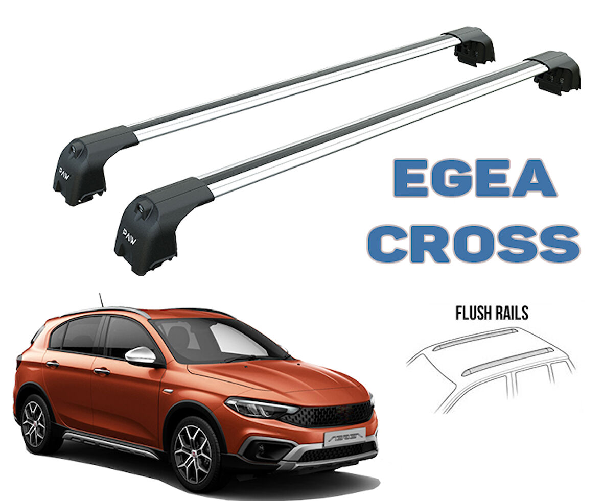 Fiat Egea Siyah Set Ara Atkısı Pro 2 Çadır Taşıyıcı