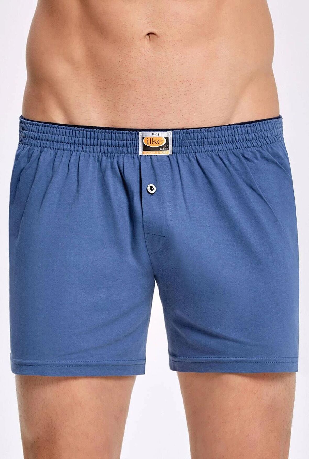 Düz Havlu Bel Erkek Boxer    3 Adet