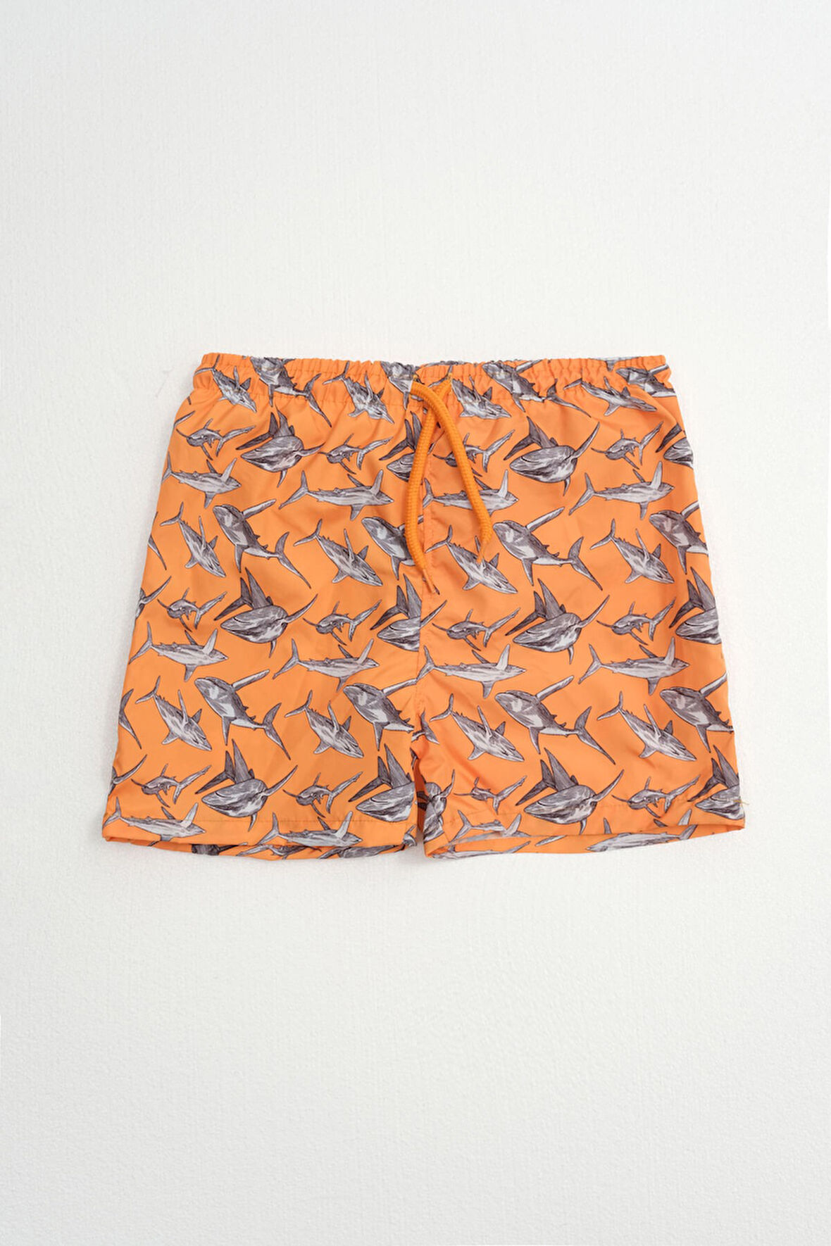 Erkek Çocuk Cepsiz Shark Deniz Şortu