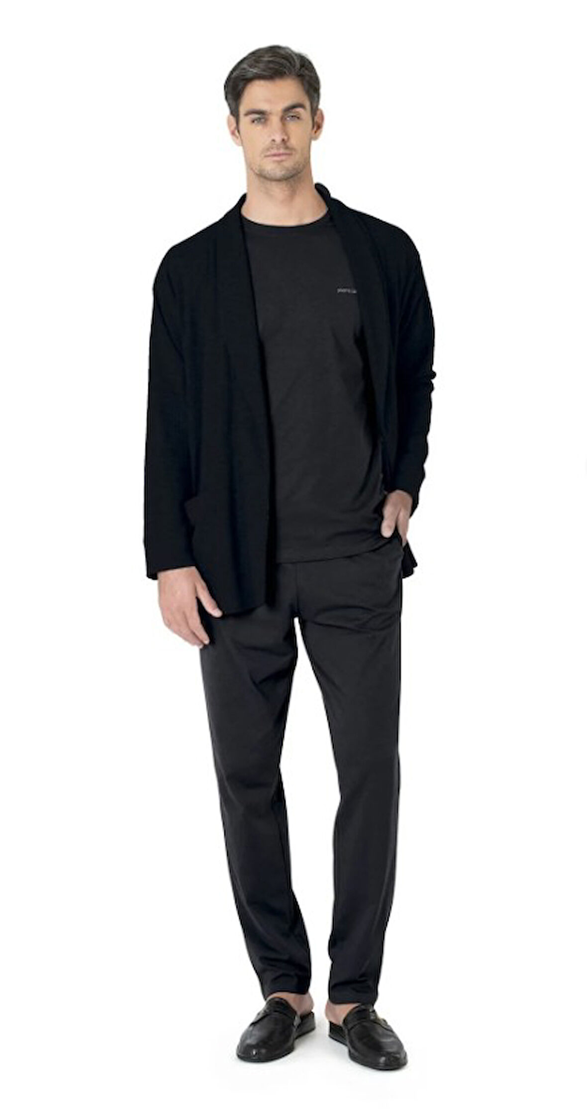 Pierre Cardin Erkek 5'li Pijama Set Takım