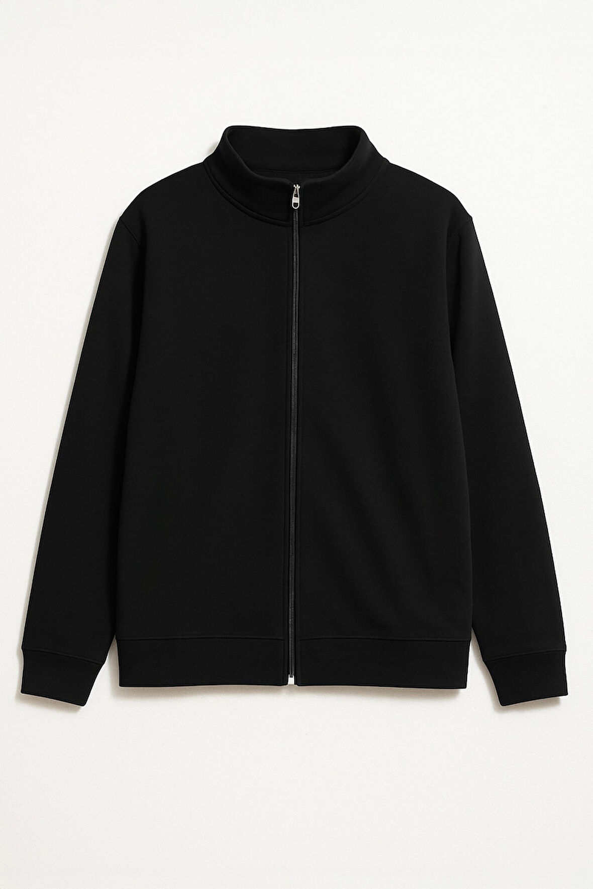 Kadın Fermuarlı İçi Polarlı Sweatshirt