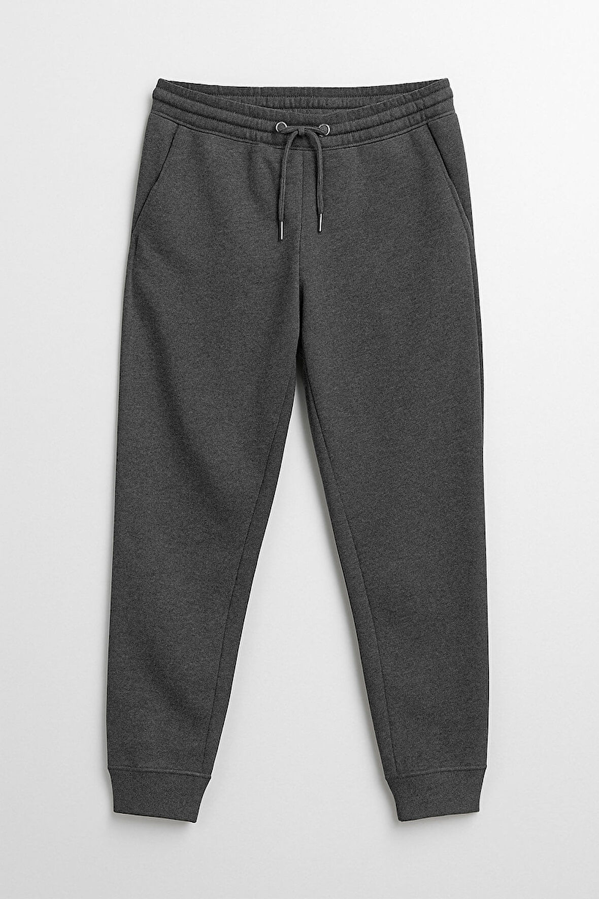 Erkek Paçası Lastikli Antrasit Eşofman Altı