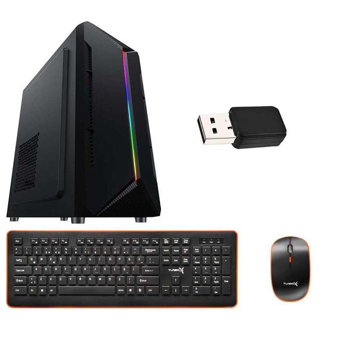 Turbox Tx1841 Intel i5 6400 16 GB DDR4 RAM 256 GB SSD Intel HD Graphics FreeDos Masaüstü Bilgisayar 