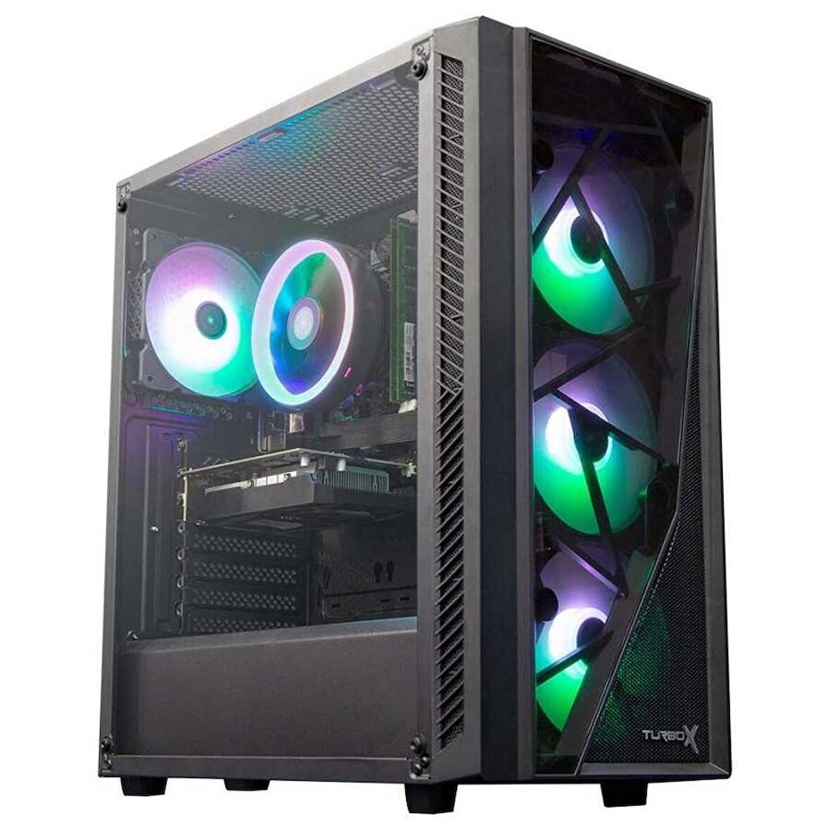 Dragos DRx2847 AMD 5500 8 GB DDR4 RAM 512 GB SSD NVIDIA GeForce GTX 1660 Super FreeDos Masaüstü Bilgisayar 