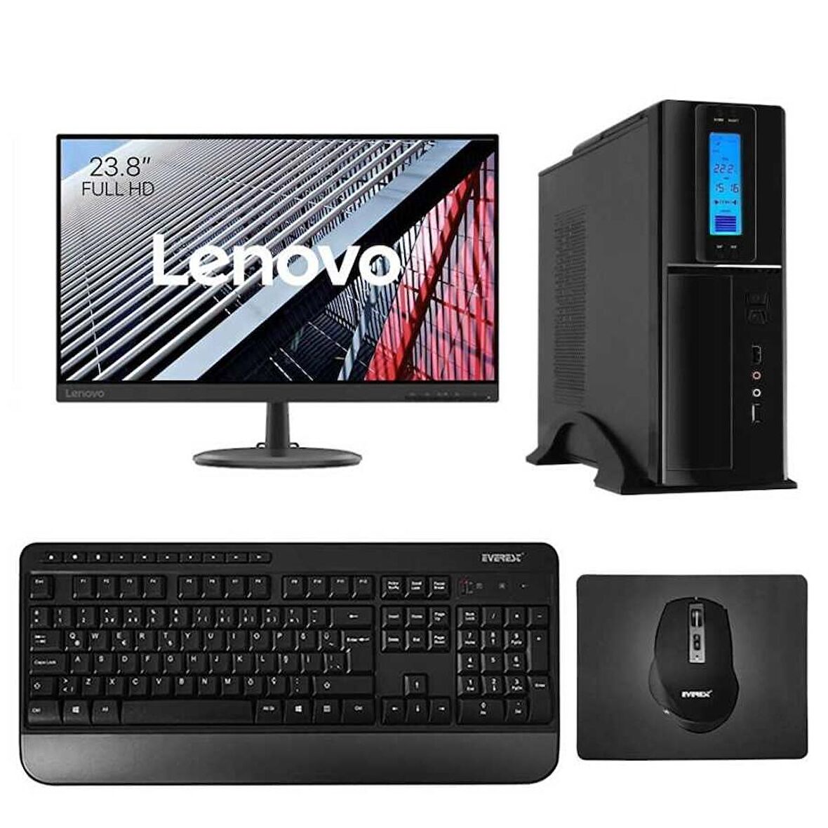Turbox Tx3110 Intel i5 4440 16 GB DDR3 RAM 512 GB SSD Intel HD Graphics FreeDos Masaüstü Bilgisayar 