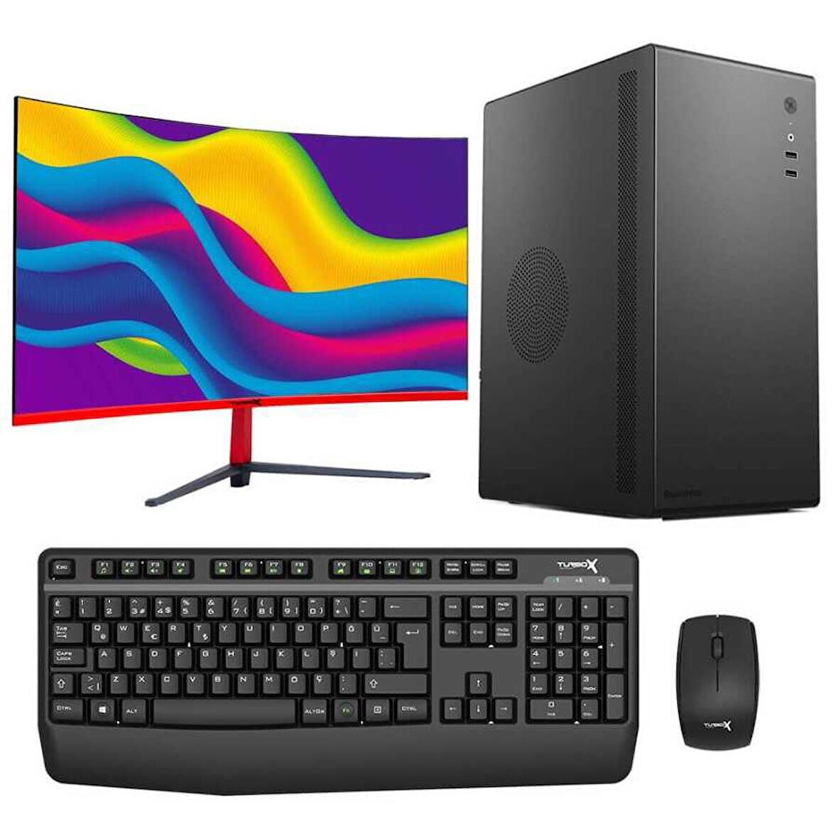 Turbox Tx3379 Intel i5 11400 8 GB DDR4 RAM 512 GB SSD Intel HD Graphics FreeDos Masaüstü Bilgisayar 