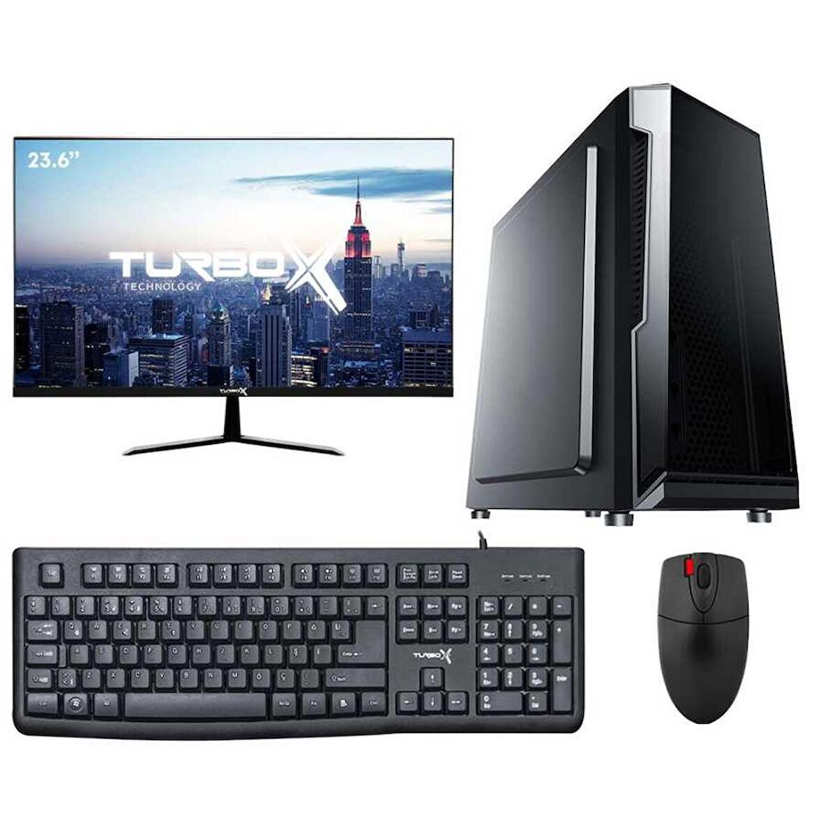 Turbox Tx4519 Intel i7 4770 8 GB DDR3 RAM 1 TB SSD Intel HD Graphics FreeDos Masaüstü Bilgisayar 
