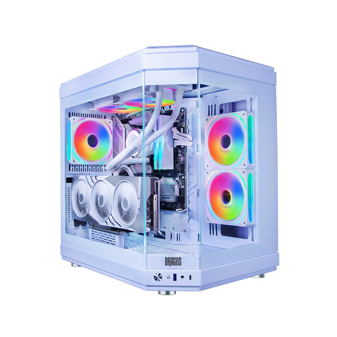 Dragos DRx6694 i7 14700KF 64GB DDR5 Ram 2TB NVMe 4.0 SSD 16GB RTX4070Ti Super Oyuncu Bilgisayarı