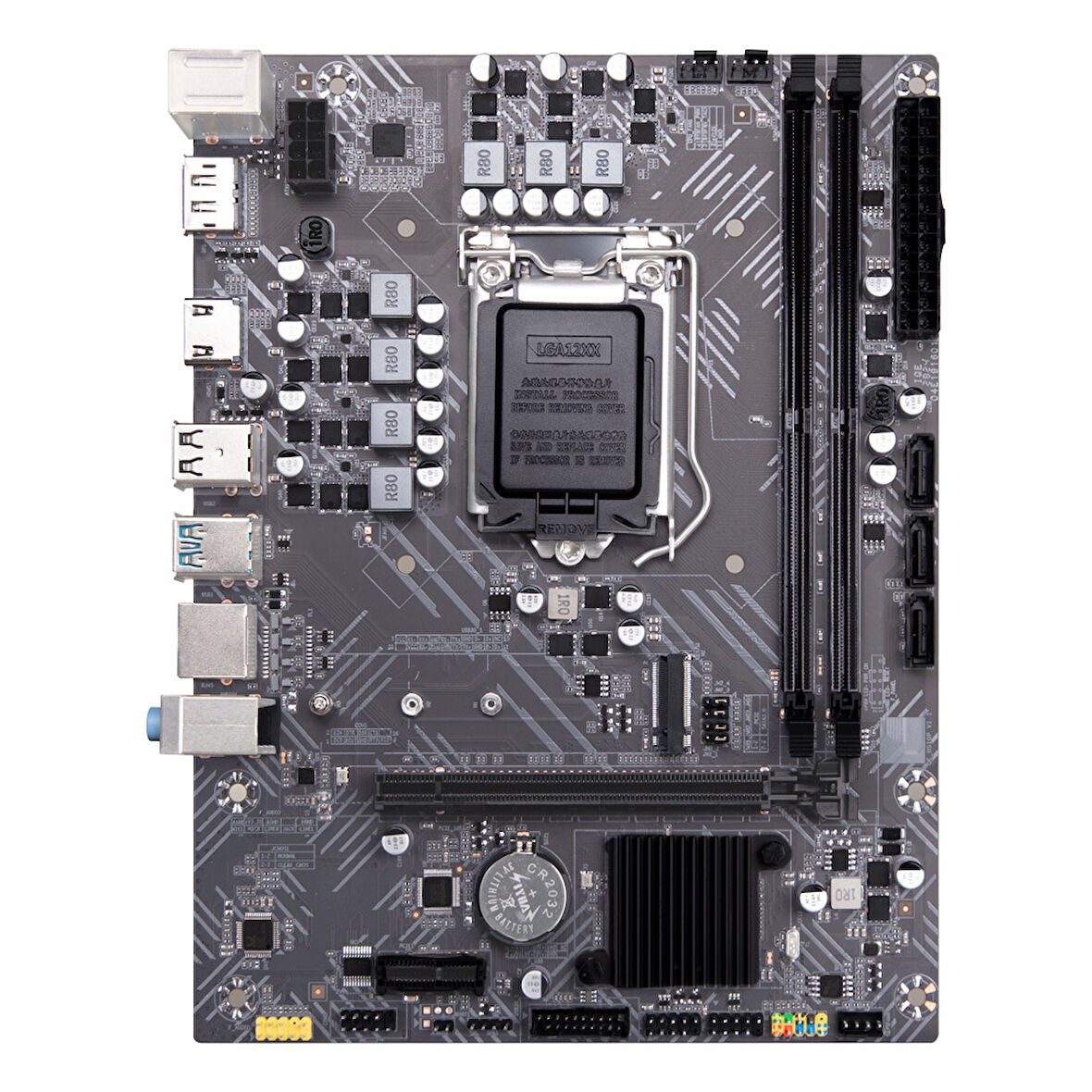 Turbox H510P V1.1 Sata,M2 Ddr4 3200MHz Usb3.0 Dp Hdmi Ses G.Lan 1200 Anakart