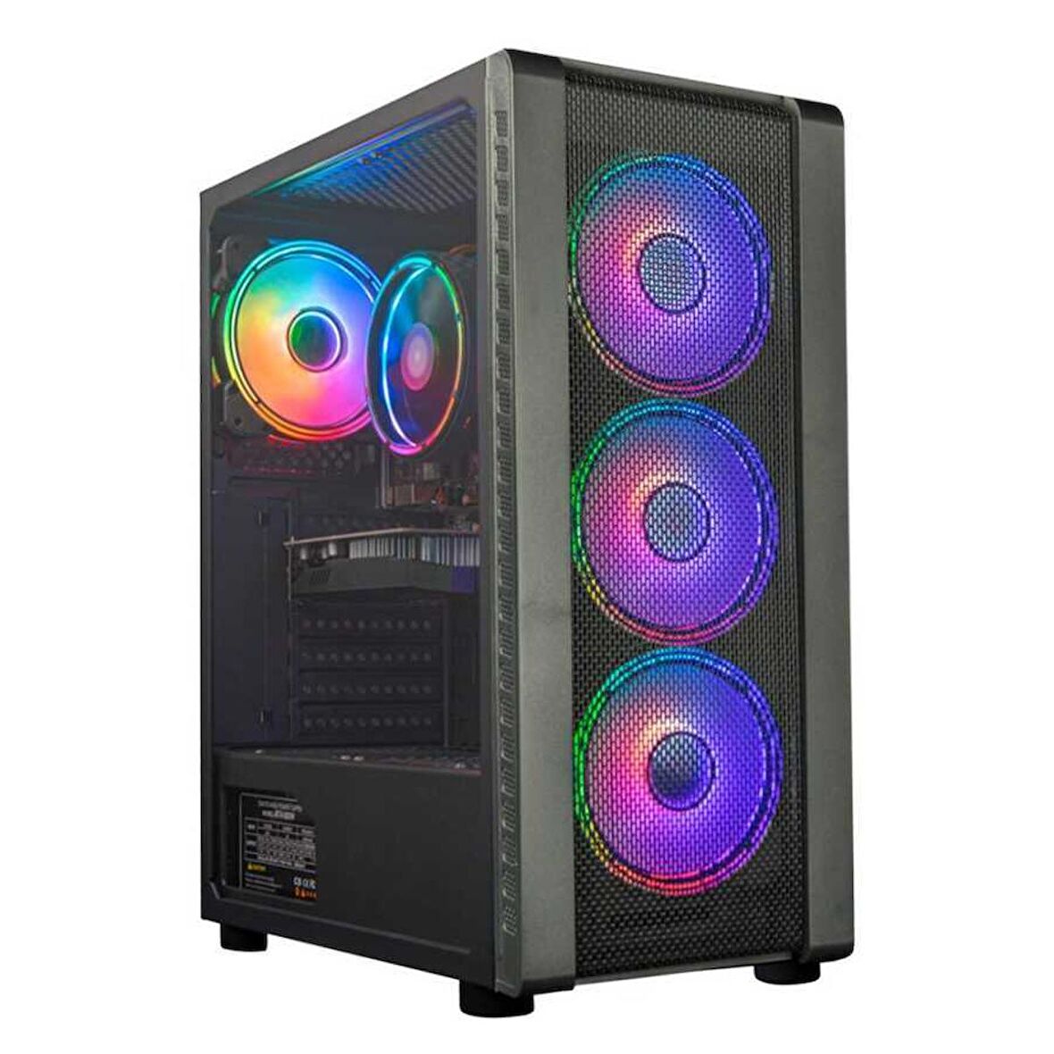 Turbox Tx5416 i5 6400 16GB Ram 512GB SSD 4GB RX550 Oyuncu Masaüstü Bilgisayarı