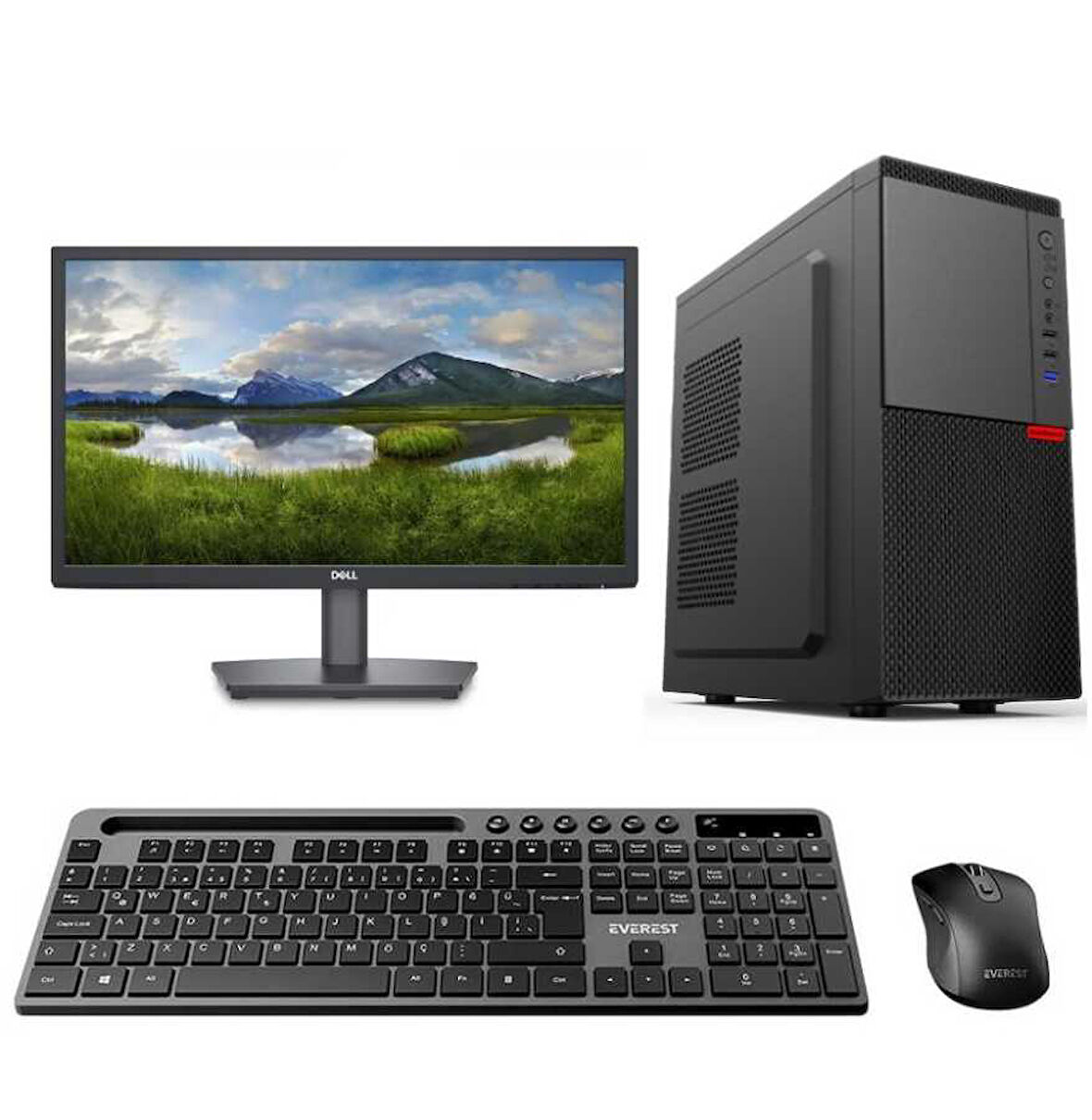 Turbox Tx5523 i5 6400 16GB DDR4 Ram 256GB SSD 23.8 inç FHD Dell Monitör Kurumsal Ofis Bilgisayarı