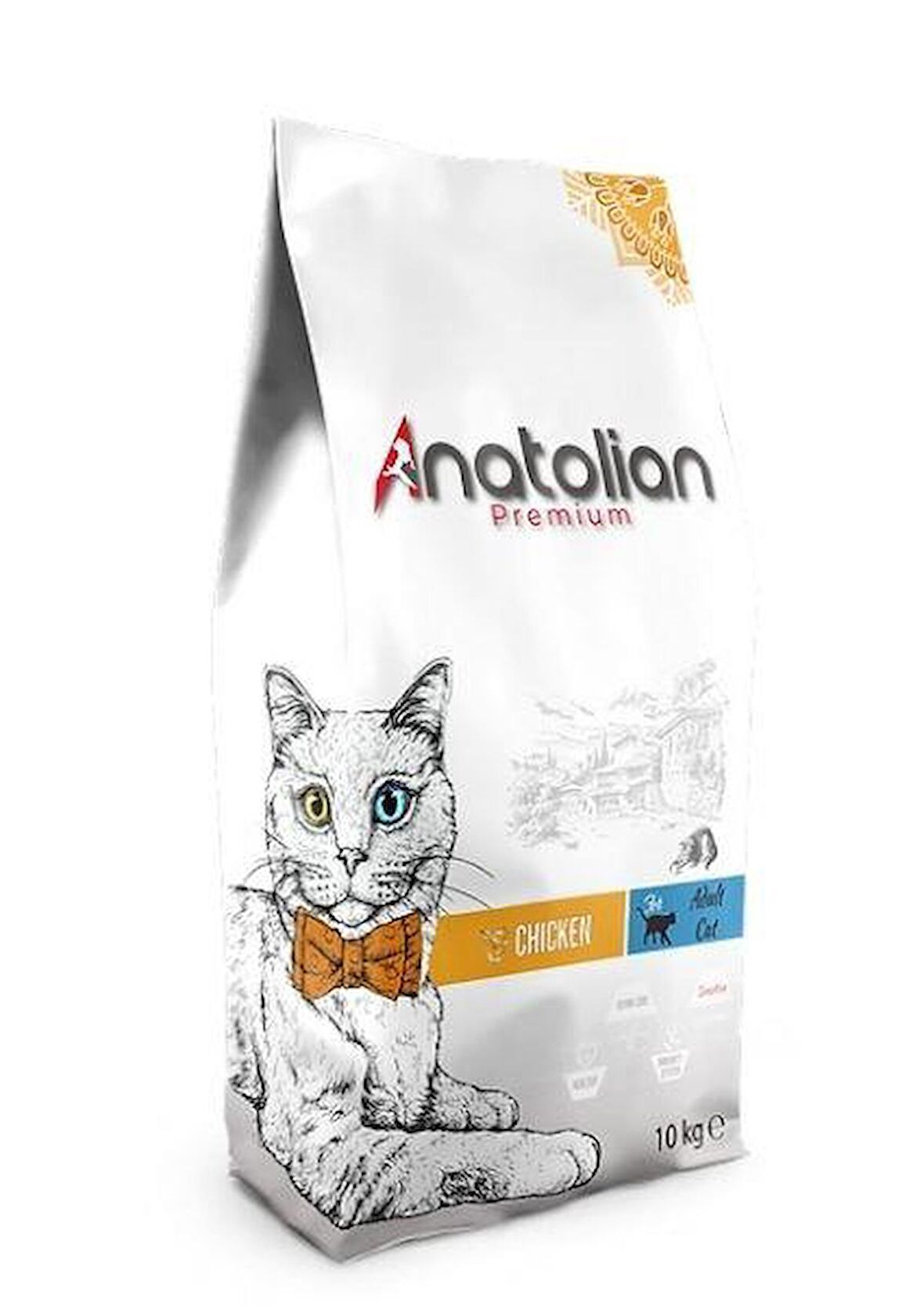 Anatolian Premium Tavuklu Yetişkin Kedi Maması 10 kg