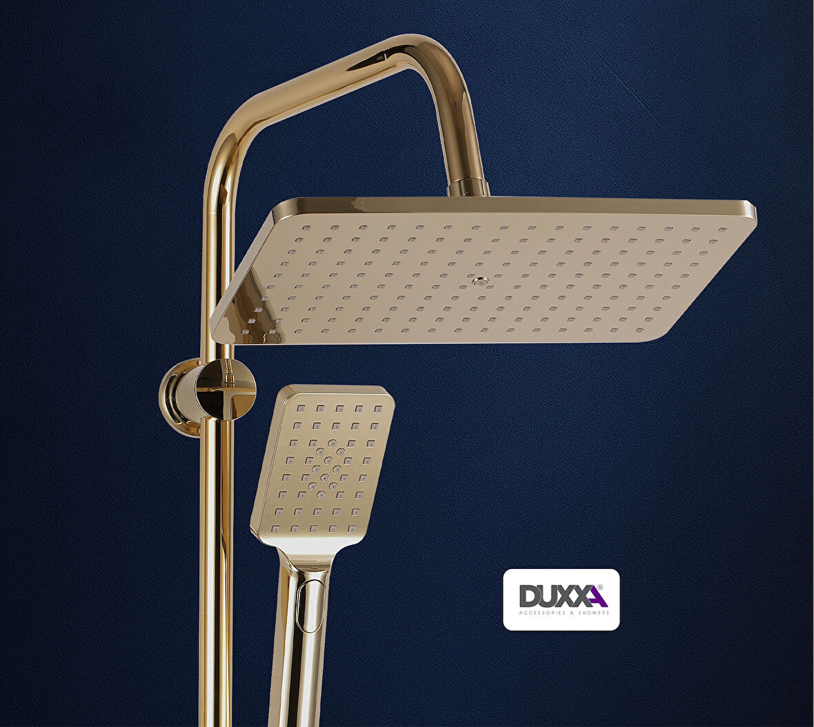 Mirage 400 Tepe Duş Seti Altın D.132.4.A