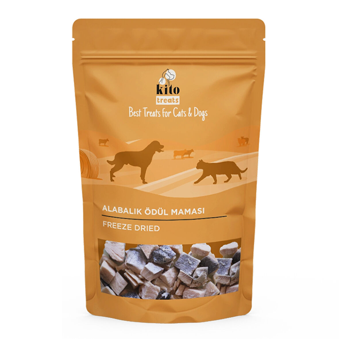 Kito Freeze Dried Alabalık Ödül Maması Köpekler için 30 gr (Dog Treat)