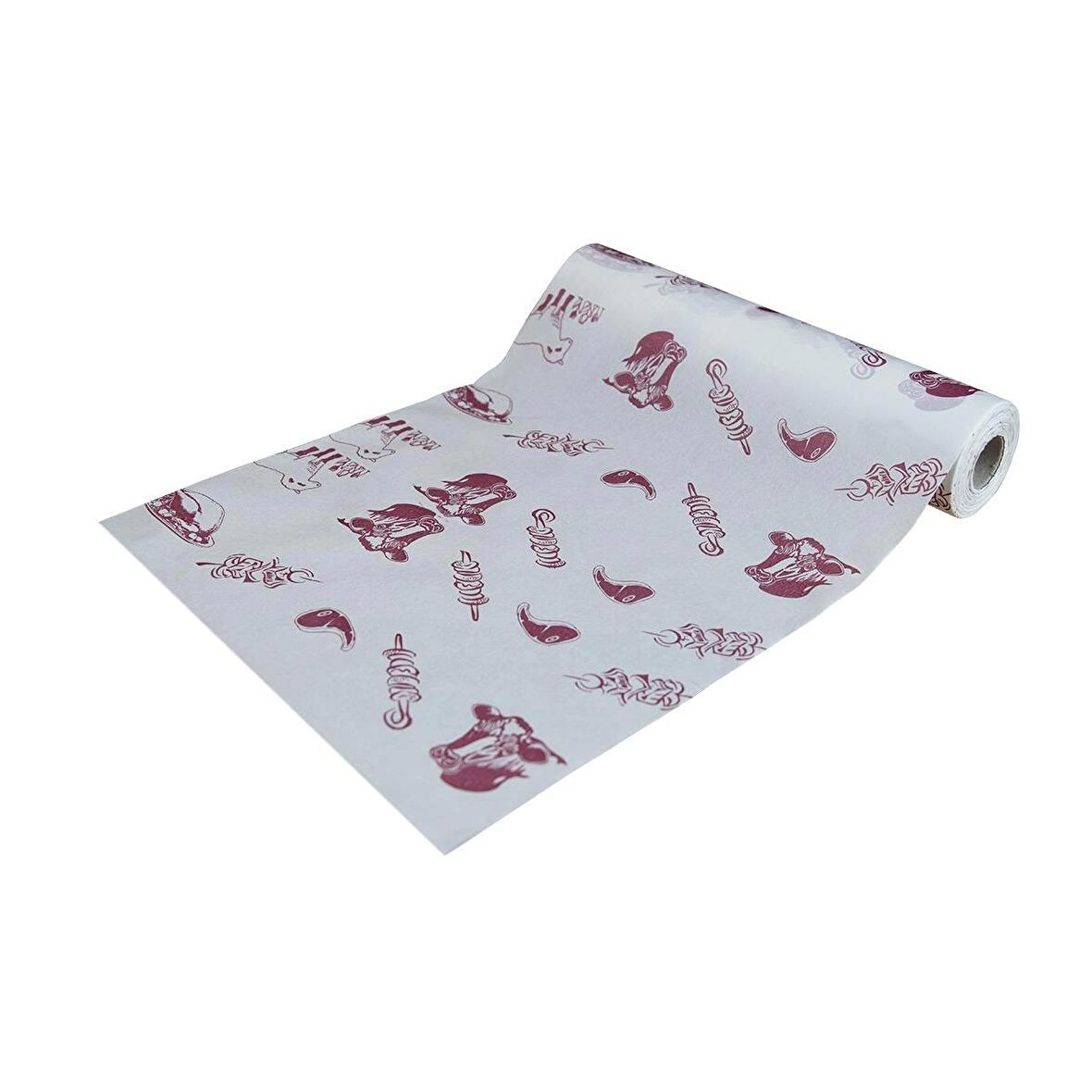 Pratikser Tek Kullanımlık Kasap Ambalaj Baskılı - 33x50cm - Rulo