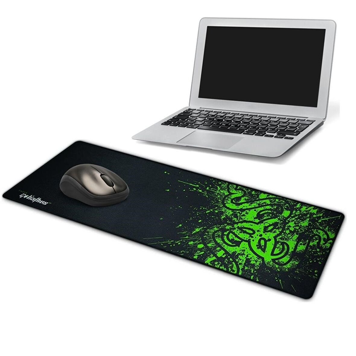 BUFFER® 70x30 Mouse Pad Gaming Oyuncu Gamer Kaymaz Taban Büyük Boy Ofis Tipi Fare Altlığı 