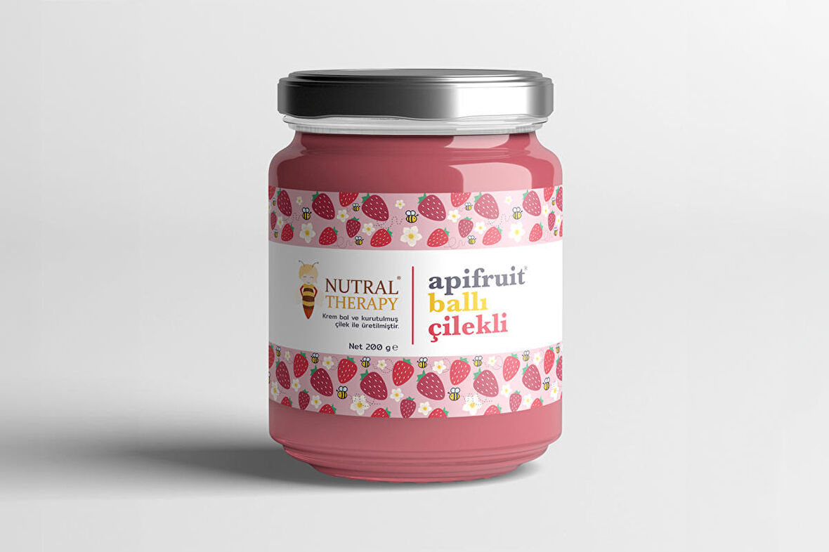 Apifruit Ballı Çilekli (200 g)