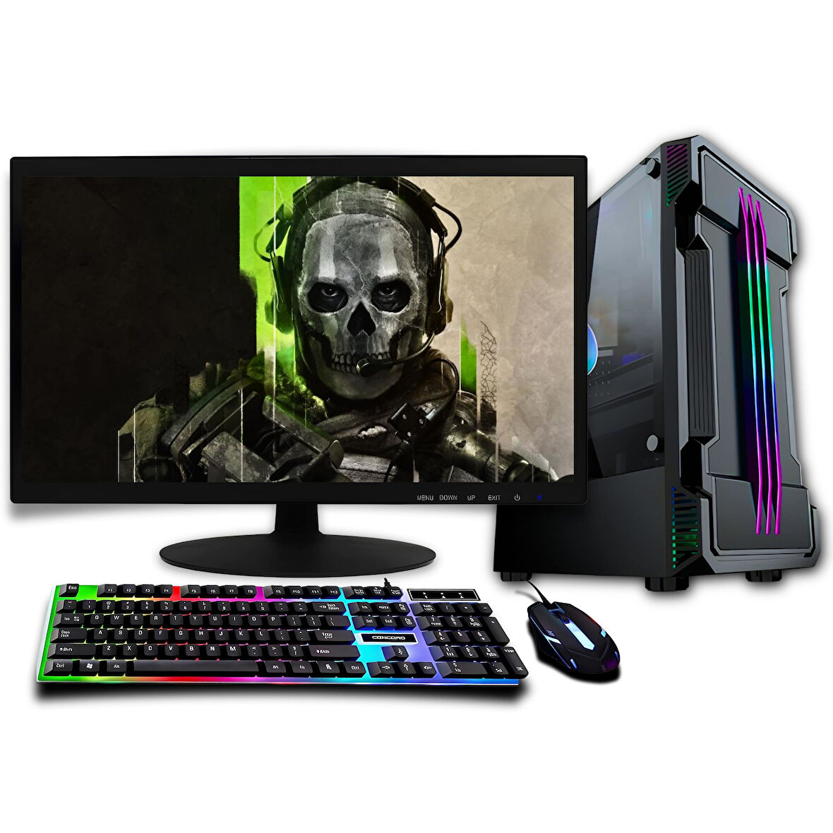 Avantron Gmx1080 İ7 6.Nesil 8Gb Ddr4 256Gb M2 Nvme 4Gb R7 240 "21.5 Oyun Bilgisayarı