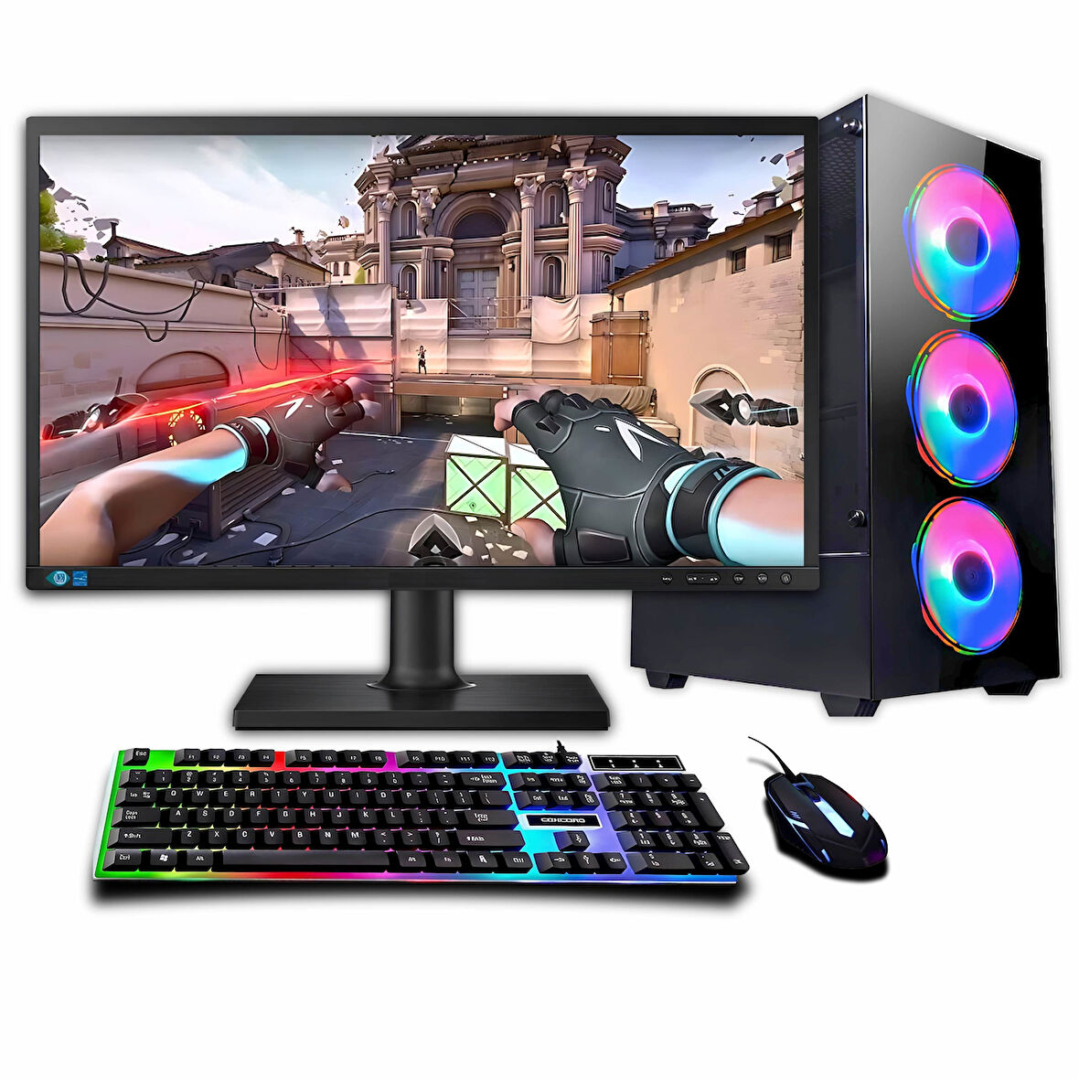 Avantron Gmx1114 İ7 7.Nesil 16Gb Ddr4 512Gb M2 Nvme 4Gb Gtx1050Tı "23.8 Oyun Bilgisayarı