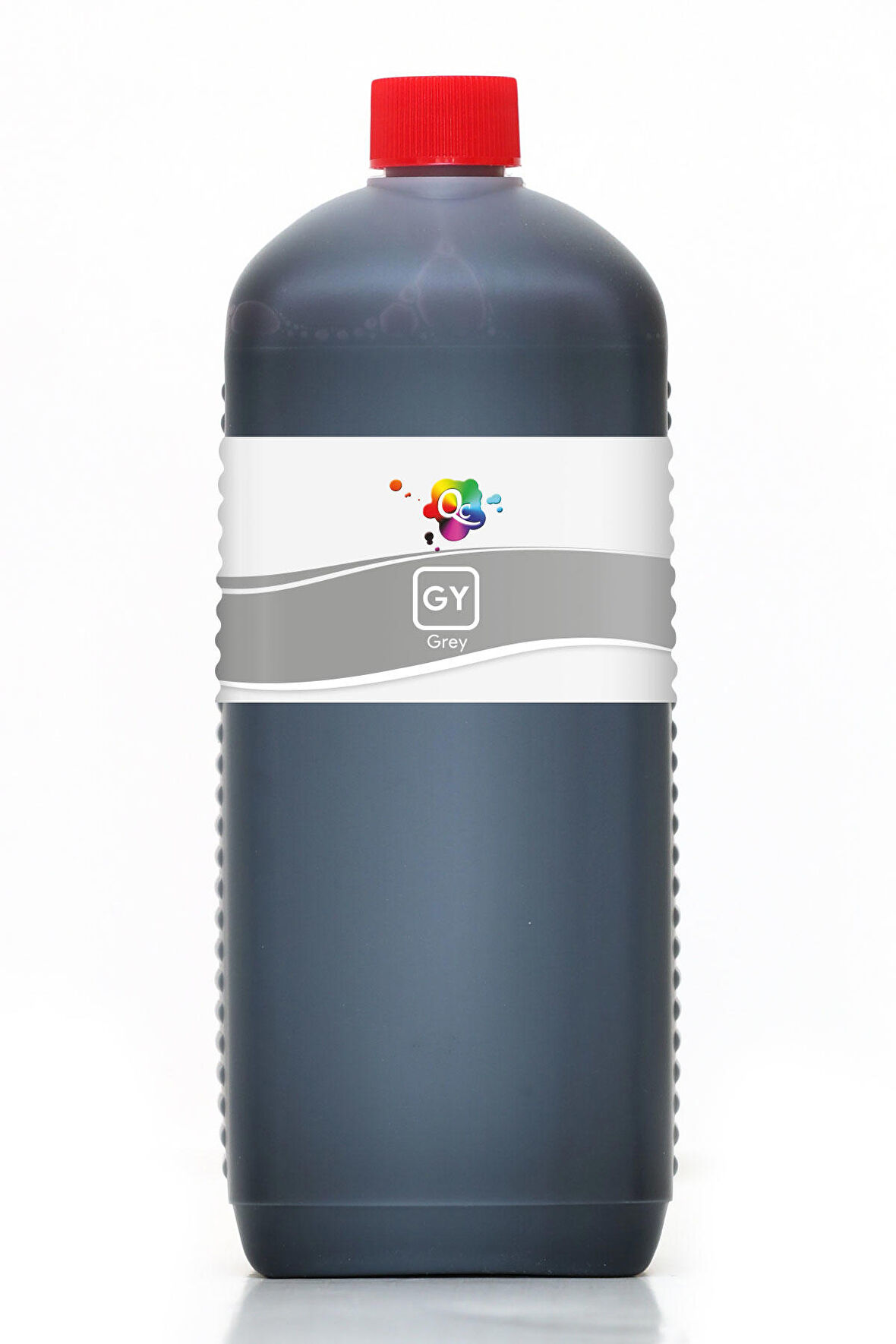 QC HP Designjet T770 Hard Disk Uyumlu Yazıcı Mürekkebi 1000ml GY Grey Gri Dye