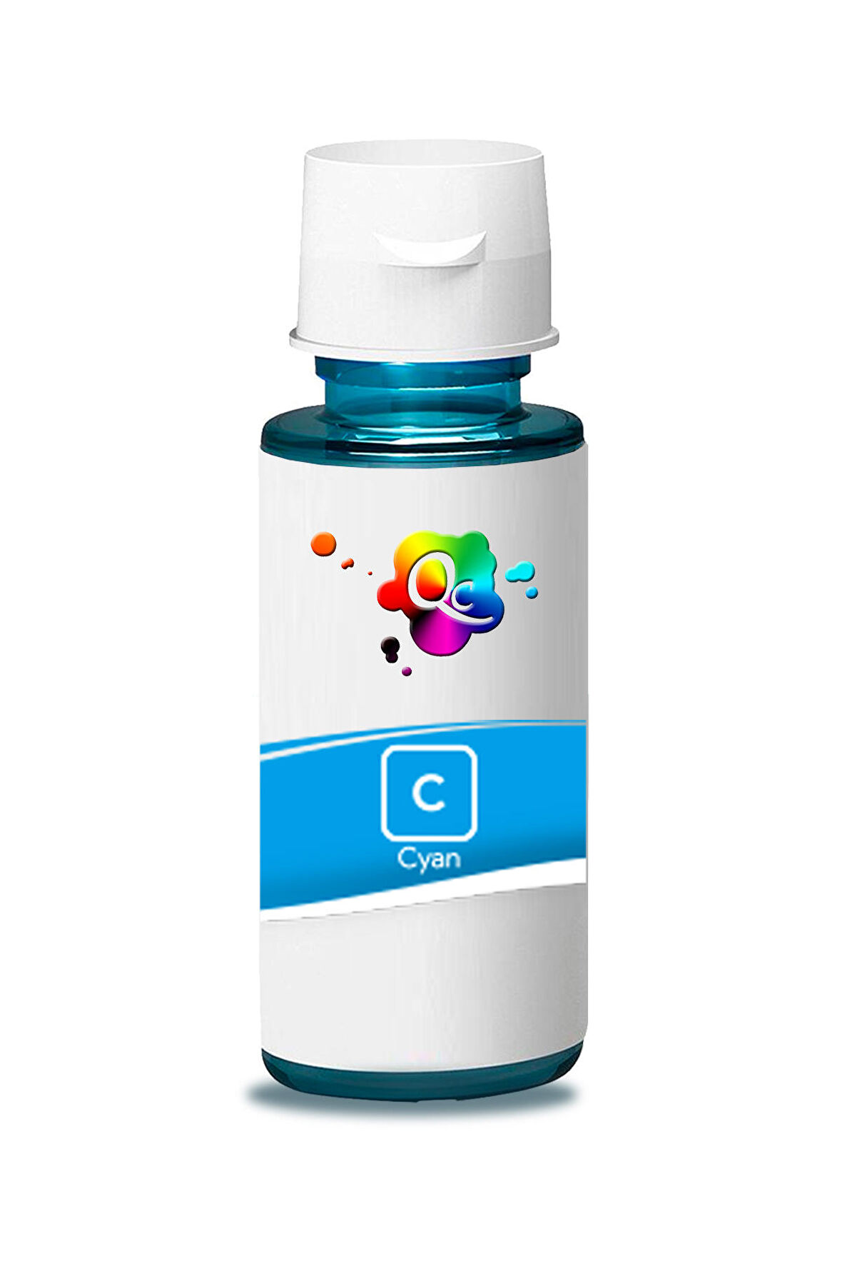 QC HP Deskjet GT5810 Uyumlu Yazıcı Mürekkebi 70ml C Cyan Mavi Dye