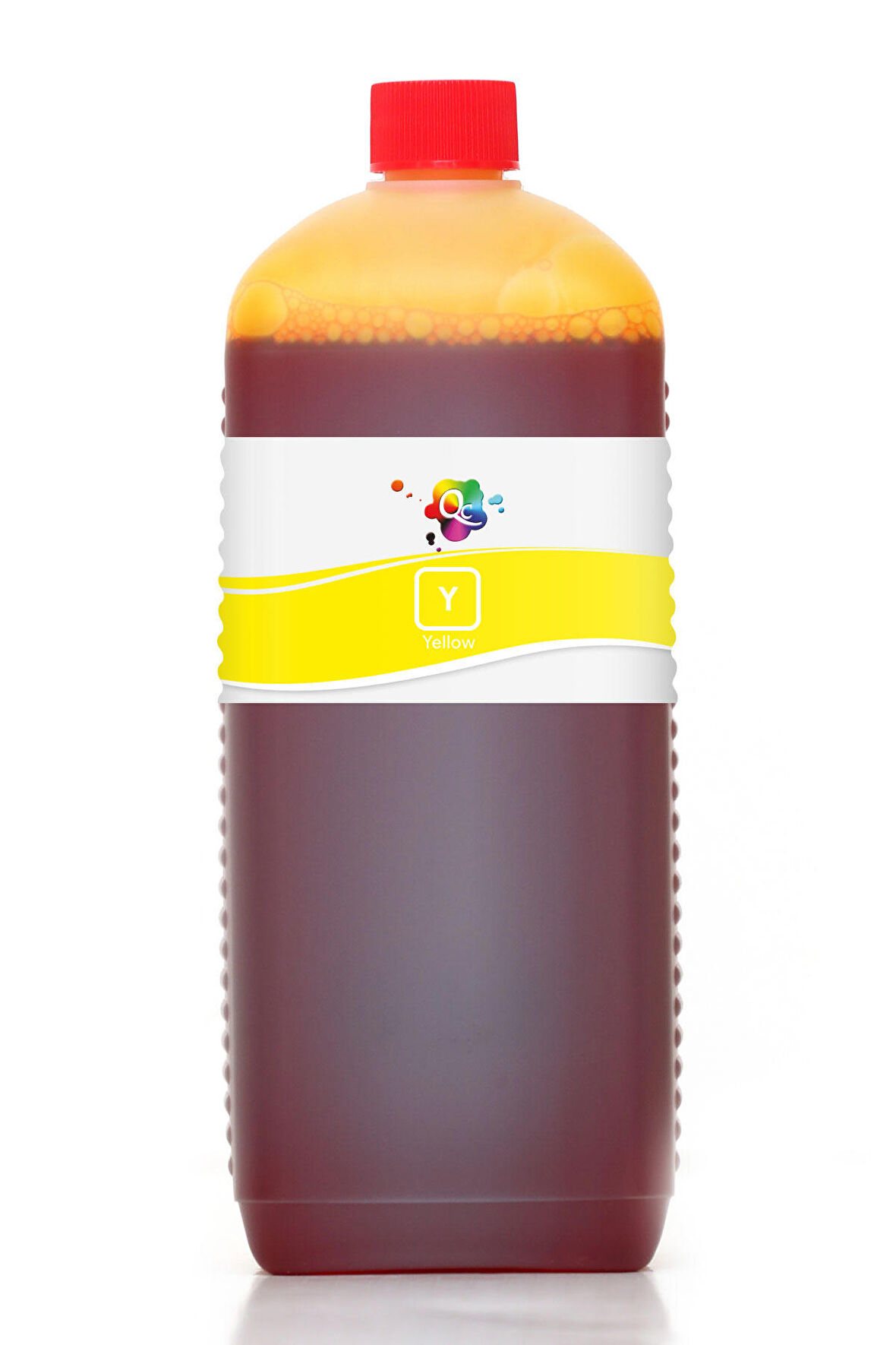 QC HP Photosmart A526 Serisi Uyumlu Yazıcı Mürekkebi 1000ml Y Yellow Sarı Dye