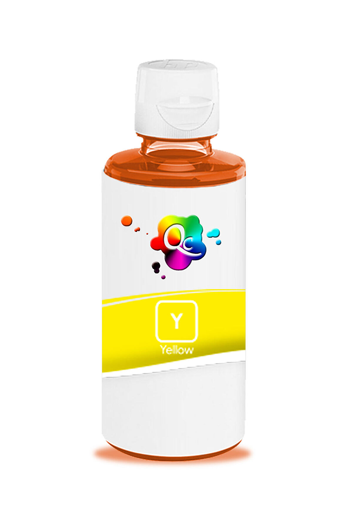 QC HP Smart Tank Plus 570 Uyumlu Yazıcı Mürekkebi 135ml Y Yellow Sarı Dye