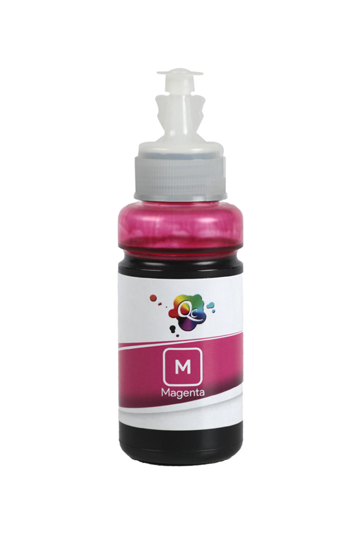 QC Epson EcoTank L4266 Uyumlu Yazıcı Mürekkebi 70ml M Magenta Macenta Dye