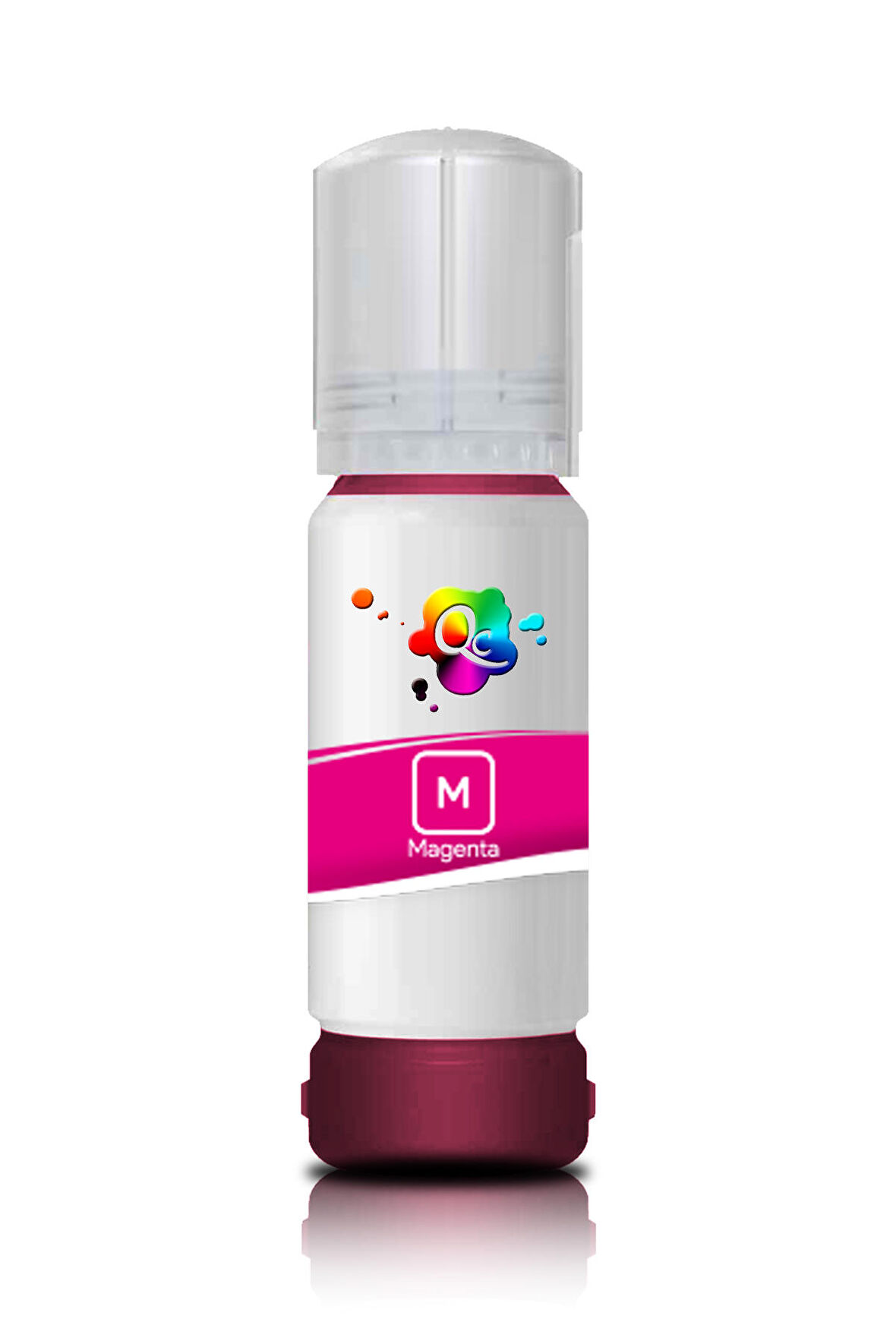 QC Epson EcoTank L6460 Uyumlu Yazıcı Mürekkebi 70ml M Magenta Macenta Pigment