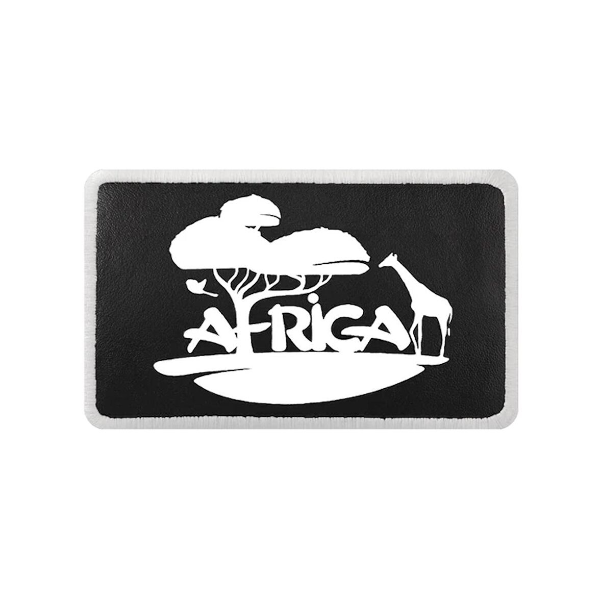 V2  Africa - 2 Kod Logolu Unisex Siyah Bench (Patch)