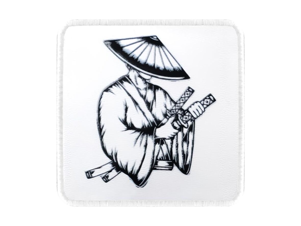 BlackBörk V1  Samuray - 5 Kod Logolu Unisex Beyaz Bench (Patch)