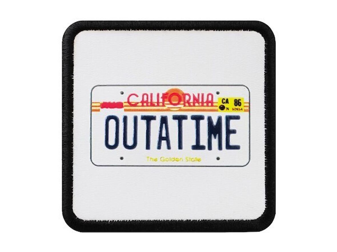 V1  California Outatime - 1bs Kod Logolu Unisex Beyaz Bench (Patch)