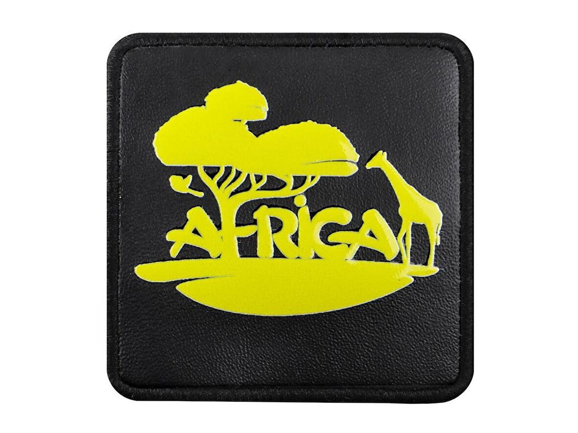 BlackBörk V1  Africa - 1  Kod Logolu Unisex Siyah Bench (Patch)