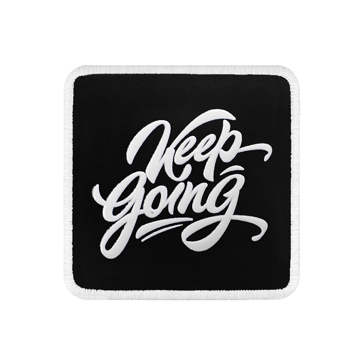 V1 Keep Going - 2sb Kod Logolu Unisex Siyah-Beyaz Bench (Patch)