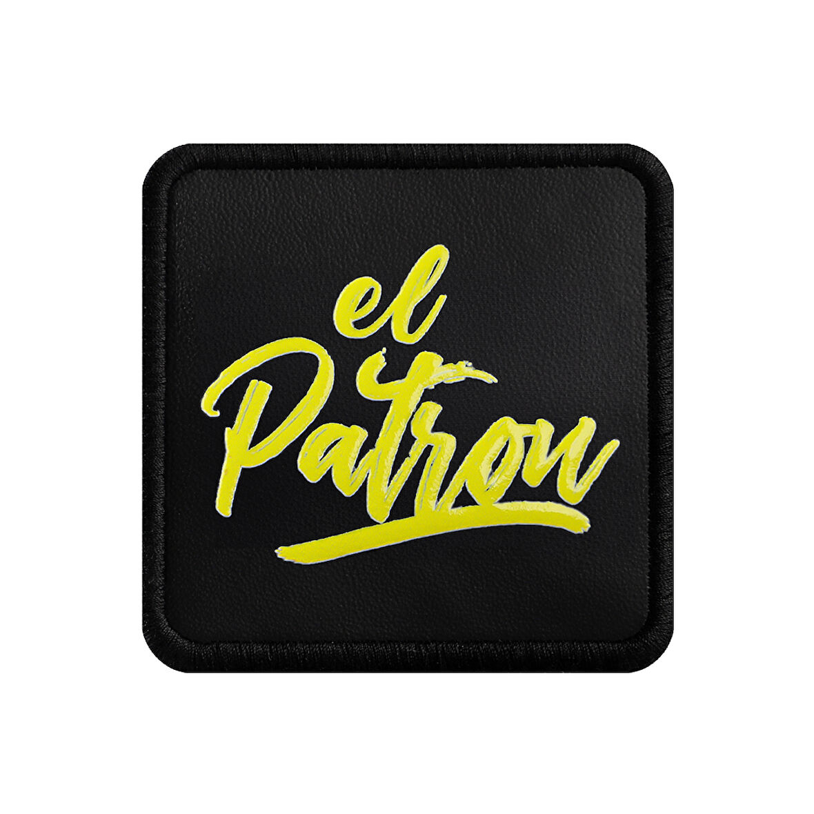 V1 El Patron - 1 Kod Logolu Unisex Siyah Bench (Patch)